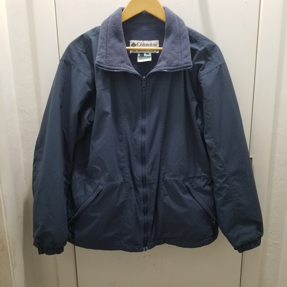 Columbia Women's Size Large Jacket Coat Blue warm